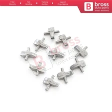 10 Pcs Ignition Switch Barrel Key Lock Cylinder Trigger Repair Part for Nissan