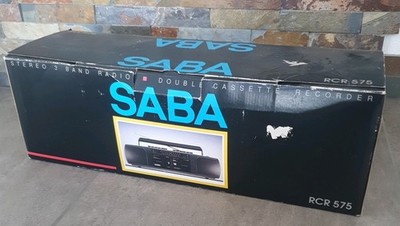 Radio Stereo Saba Rcr 575/ *neu, unbenutzt*  Super/ Mit OVP/ Vintage 1993-1995