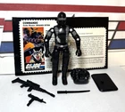 GI Joe Snake Eyes 1997 v8 *100% COMPLETE w/Card, Mint!* Vintage Commando Team