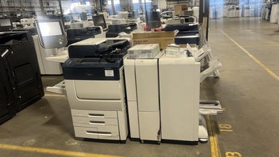 Xerox Prime Link C9070 Color Production Printer Scanner with Fiery+Finisher 75k