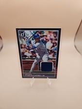 2019 Donruss 1985 Retro Materials Relic Gold STARLIN CASTRO Jersey  Cubs