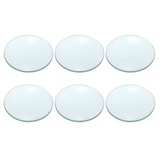Concave Lens, 180mm Focal Length 84mm 3.3inch Dia 6Pcs Round Glass Magnifying