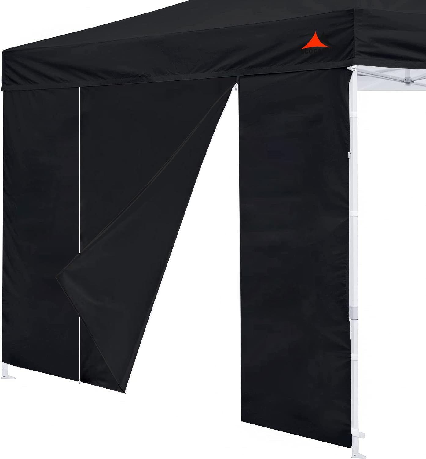Dsign Simple Door for 10x10 Canopy Frame Two Central Zipper Design for Easy Entry ...
