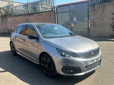 2018 Peugeot 308 1.2 PureTech GT Line Euro 6 (s/s) 5dr HATCHBACK Petrol Manual