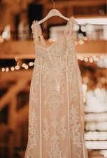 Boho Wedding Dress Size 14