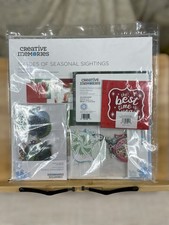 Creative Memories Seasonal Sightings Paper Pack 4 Embellishment Packs Complete