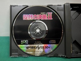 Admiral'S Decision Ii No Manual Sega Saturn Used Ss No15835