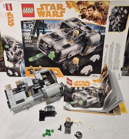 LEGO Star Wars 75210 Moloch&rsquo;s Landspeeder 99% Complete Box Manual Moloch Hound