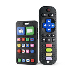 Teething Toys for Baby 3 6 12 18 Months, TV Remote Control Phone Baby