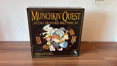 Munchkin Quest Brettspiel Deutsch Komplett Pegasus Spiele Dungeon Spiel