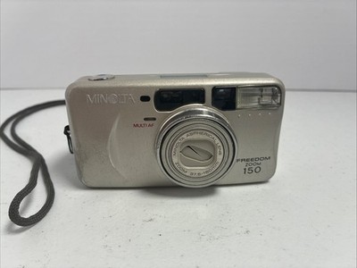 Minolta Freedom Zoom 150 35mm Point Shoot Camera Panorama UNTESTED FOR PARTS