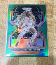 2022 Panini Prizm WNBA - DiJonai Carrington #75 Green Prizm (RC)