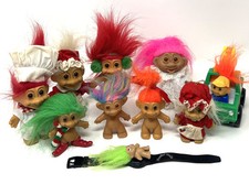 Troll Doll Lot Russ Uneeda Dam Construction Vehicle Norfin Watch READ DETAILS