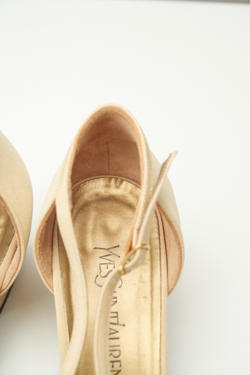 Yves Saint Laurent Vintage Gold Mesh Pumps sz 9M SOLD OUT EVERYWHERE image 10