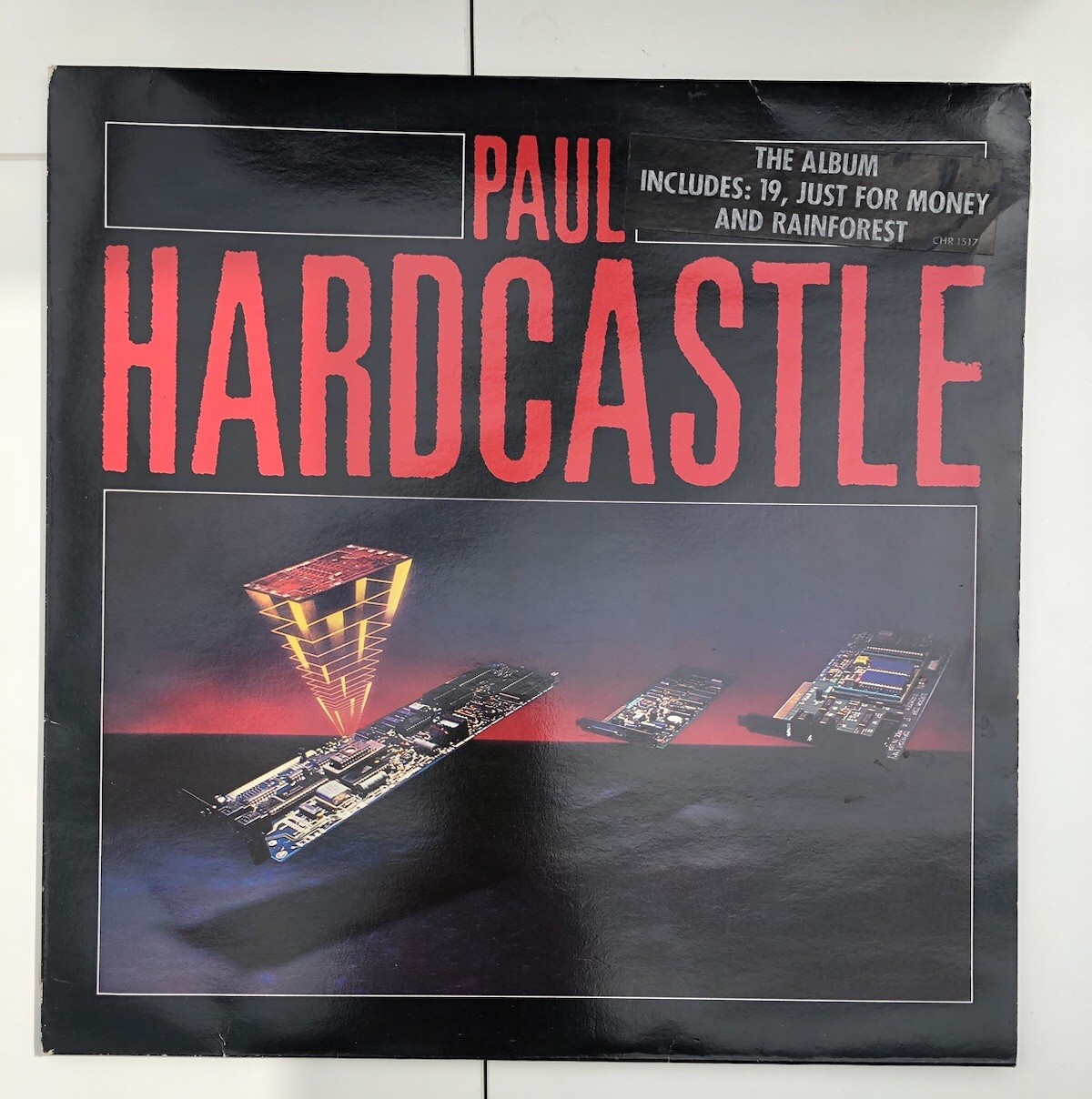 PAUL HARDCASTLE  Self Titled Chrysallis CHR 1517 1985 VINYL LP RECORD EX + VG+