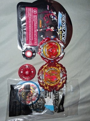 Beyblade Burst Takara Tomy Revive & Prominence Phoenix + Free Stickers And Toy