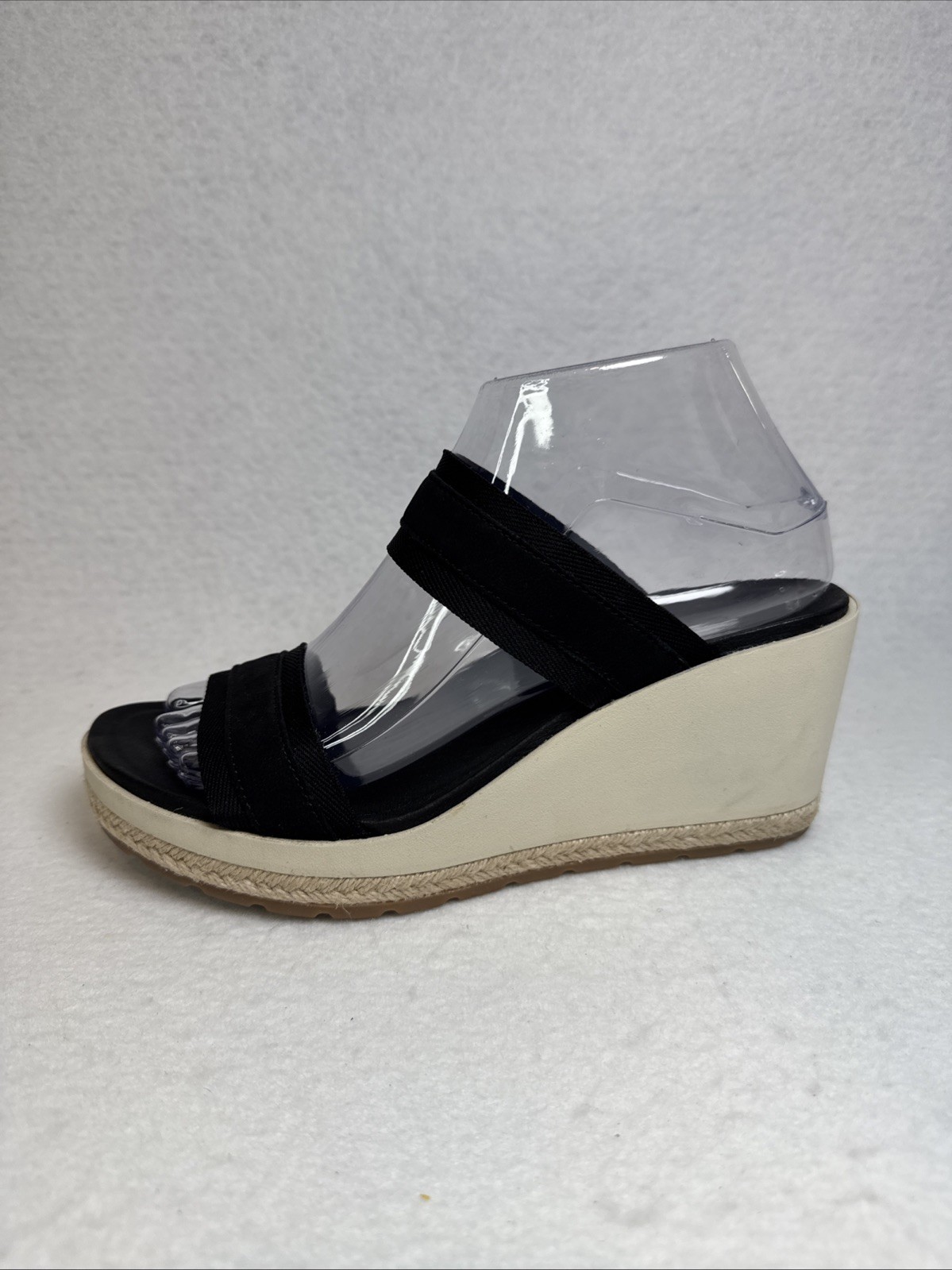 Merrell Scarpe Donna Kaiteri Sandalo con Zeppa Nero Taglia 8 Nero