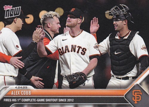 2023 Topps Now 181 Alex Cobb