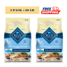 2 Packs, Blue Buffalo® Life Protection Formula™ Puppy Dry Dog Food - 30 LB 1.54 per pound
