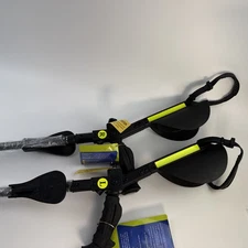 Ergoactives 7G Ergobaum Black Adult Forearm Crutches – Shock Absorbing Design.