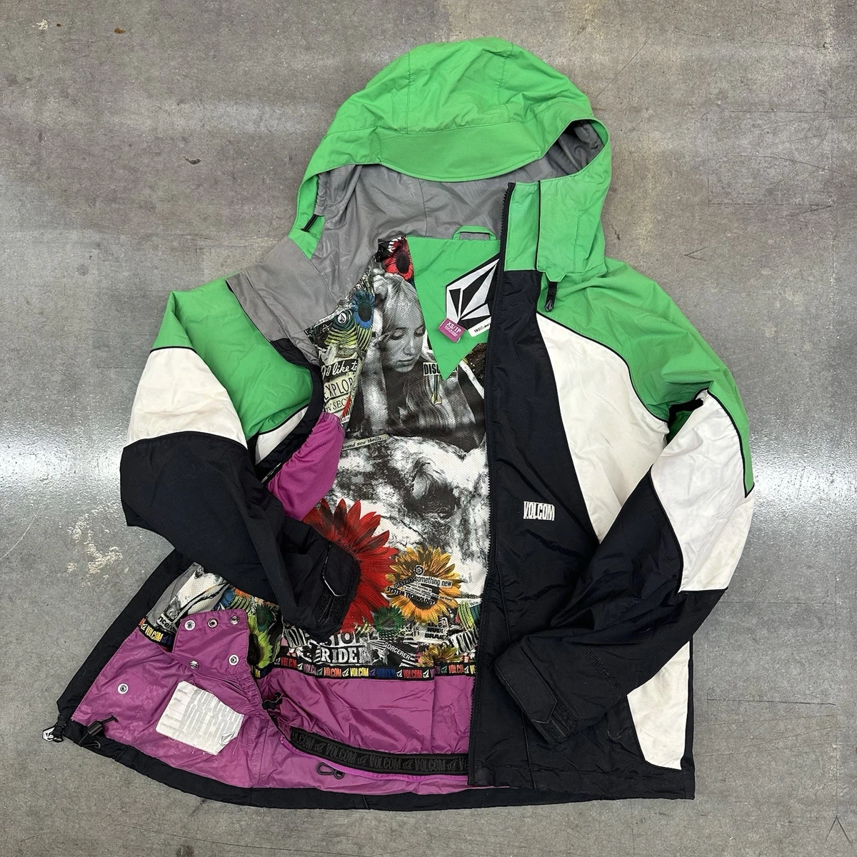 Volcom Nimbus Series Snowboard Ski Jacket Men's XS Full Zip