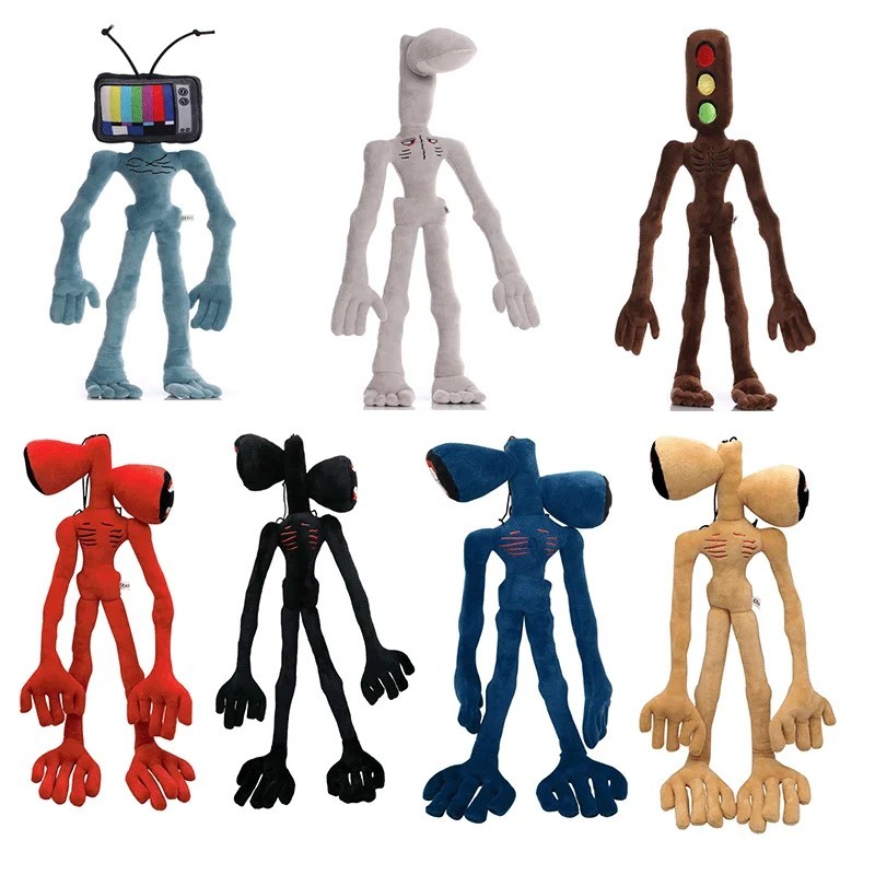 Anime Siren Head Plush Doll Toys Scary Sirenhead Soft Stuffed Figure Gifts