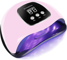 BIGBEAR UV Light for Nails, 48W UV LED Nail Lamp for Gel Polish, Fast Nail Dryer