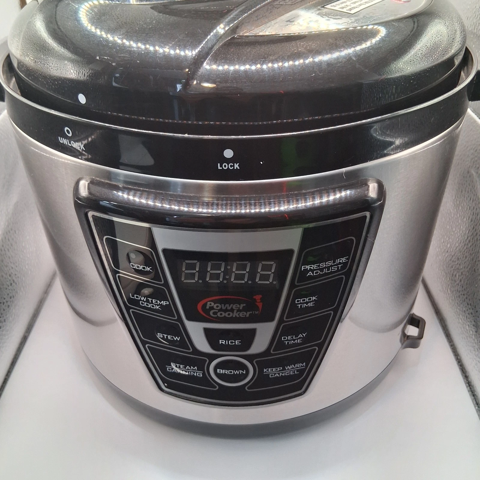 Power Cooker Wal3 1300W Electric Pressure Cooker Stainless Steel Silver Black
Opens in a new window