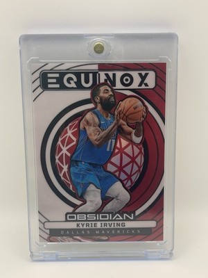 2024-25 Panini Kyrie Irving Obsidian Equinox SSP Case Hit Red & White