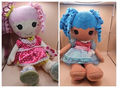 Große Build a Bear Plüsch Lalaloopsy Fäustlinge 2 Outfits, Jewel Sparkle mit Katze