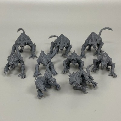 Aliens Hives One Page Regeln 3D Gedruckte Sci-Fi Aliens Wargaming Miniaturen