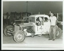 DUBENDORF #14 MODIFIED RACE CAR-1960s PHOTO 