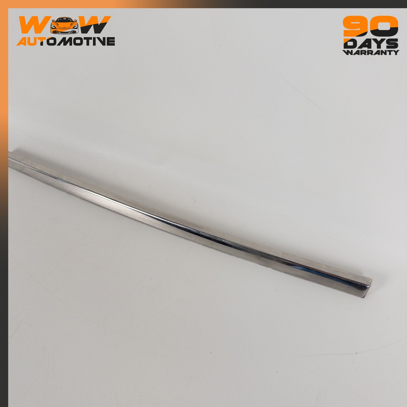07-11 BENTLEY CONTINENTAL GTC REAR LEFT WINDOW WEATHER MOLDING TRIM OEM