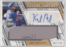 2019 Elite Extra Edition Future Threads Signatures Black Keibert Ruiz Auto 1lj1
