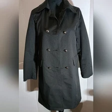 Black Double-Breasted Coat (Read)