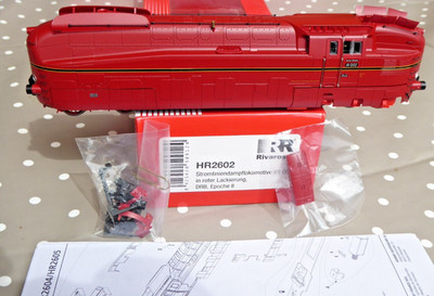 Rivarossi HR 2602 H0 Dampflok BR 61 002 Henschel-Wegmann DRG Epoche 2, Top m.DSS
