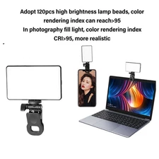 RGB LED Photography Light With 20 Lighting Modes For Live Streaming Video Record