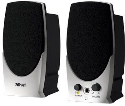 Trust SP-2200 Soundforce 2.0 PC Lautsprecher Boxen Set 3,5 mm Stereo Eingang