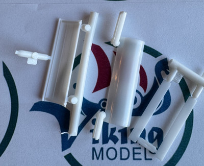 Testor Lockheed C-130 E/F Hercules 1/72 Step 5 Main Landing Gear Doors