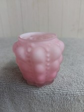 EAPG Toothpick Satinized Pink Plated Guttate ...