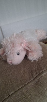 Posh Paws Plüsch rosa und weißer Pudel. 8'' sehr guter Zustand