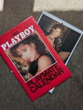 Vintage Playboy Playmate Calendar 1985 Complete With Original Sleeve Envelope