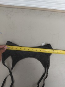 Vintage Black Garter Belt