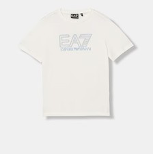 T-Shirt EA7 Emporio Armani Junior Train Visibility 7B000295 U0004 Bianco