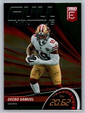2022 Donruss Elite #FT14 Deebo Samuel Full Throttle Green