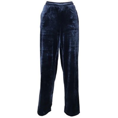 AJC, Jogginghose, Größe: 42, Blau, Elasthan/Polyester, Samt, Damen #UDx