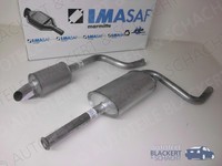 Imasaf Auspuffset Ab Kat FüR Renault Espace Iv 2.0 Dci 2006-| Mitteltopf+Endtopf