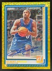 2025-26 Panini Donruss Gilbert Arenas Auto Gold /10 #144 Washington Wizards