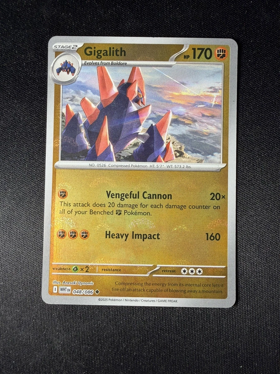 gigalith pokemon card value Gigalith Card Prices & Value 2026