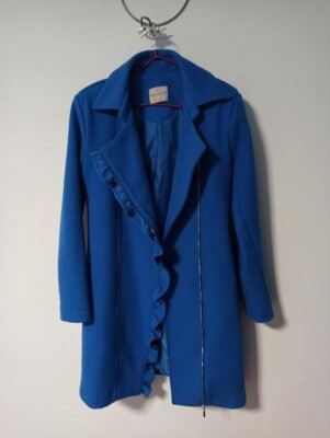 Rinascimento Women Coat Jacket Blue Size ITXL *